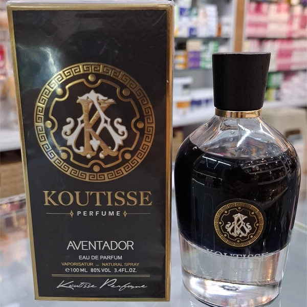 عطر ادکلن کوتیس اونتادور مشکی مردانه اورجینال | KOUTISSE AVENTADOR BLACK FOR MEN Perfume